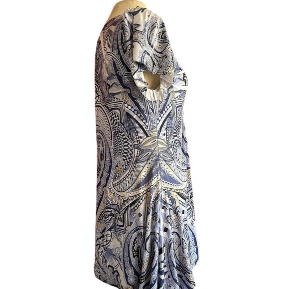 Womens Shirt Size Medium Embroidered Hippie Biker Festival Resort Beachy - Picture 4 of 6